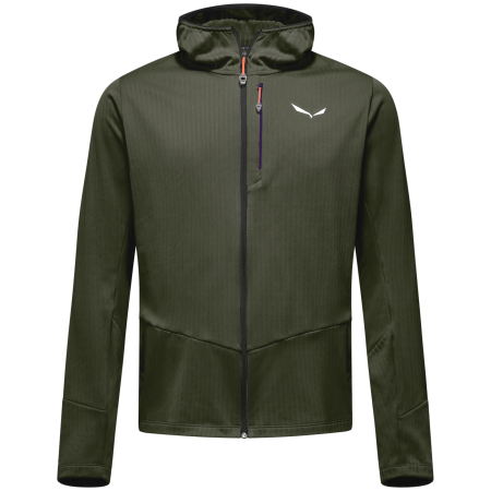 Herren Funktions-Sweatshirt Salewa Pedroc Pl 3 Hd Jacket M grün dark olive