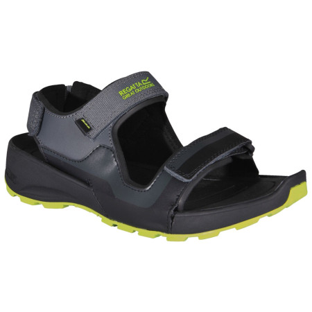 Herrensandalen Regatta Samaris Sandal schwarz/grün Black/Lime