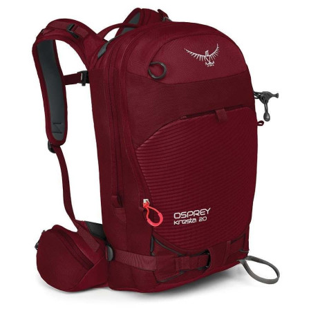 Damenrucksack Osprey Kresta 20L rot RosewoodRed