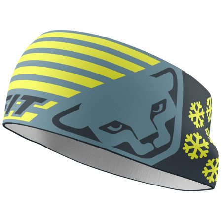 Stirnband Dynafit Graphic Performance Headband blau/gelb 3161 - smoke blue/0720 FLAG