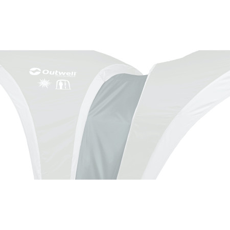 Zelterweiterung Outwell Gutter for utility tents L grau Silver Grey