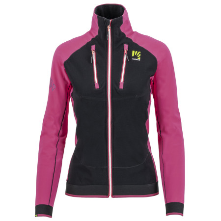 Damen Funktions-Sweatshirt Karpos Alagna Evo W Jacket schwarz/rosa Black/Cabaret