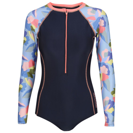 Damenbadeanzug Regatta Willowfield dunkelblau Navy/Abstract Floral Print