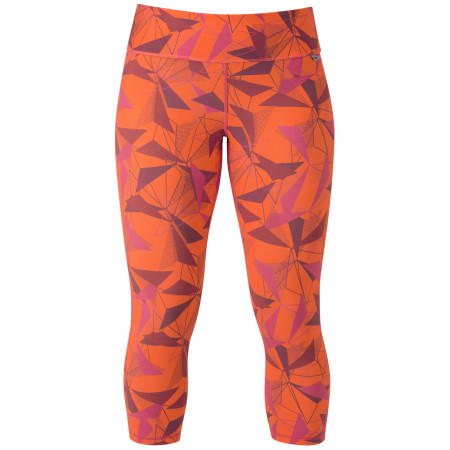 Damen-Leggings Mountain Equipment Cala Wmns Crop Legging orange Puffin print