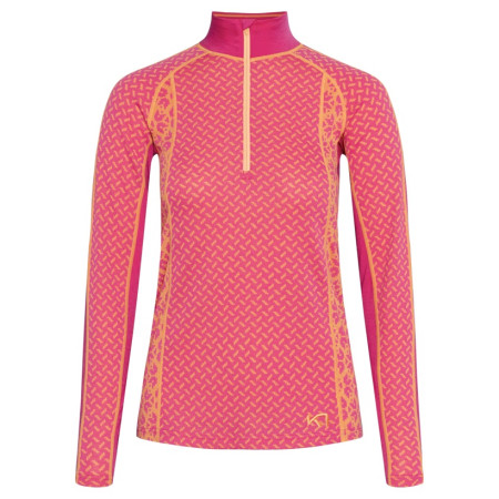 Damen Funktions-Sweatshirt Kari Traa Lekker Hz rosa berry