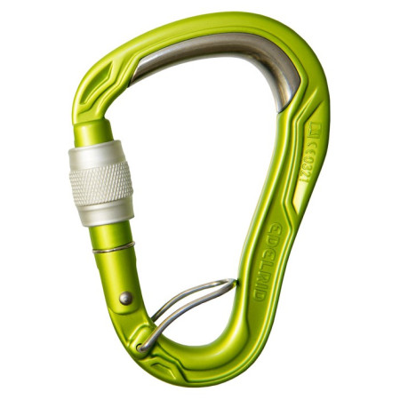 Karabiner Edelrid HMS Bulletproof Screw FG grün oasis