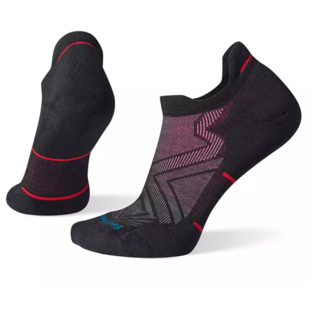 Damensocken Smartwool Run Targeted Cushion Low Ankle Socks schwarz black