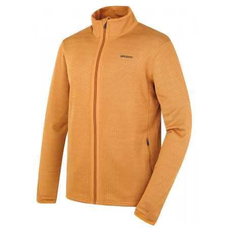Herren-Sweatshirt Husky Artic Zip M braun Mustard