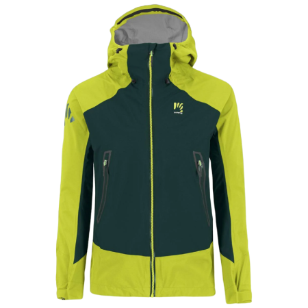 Herren-Winterjacke Karpos Storm Evo Jacket gelb/grün Forest/Kiwi Colada