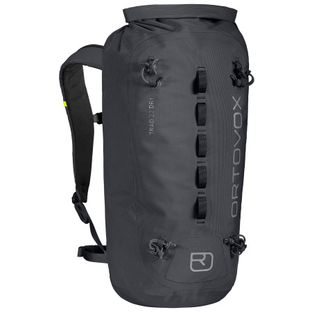 Kletterrucksack Ortovox Trad 22 Dry schwarz black steel