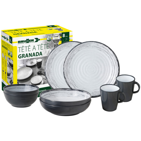 Geschirrset Brunner Set tête-à-tête Granada 8 pcs