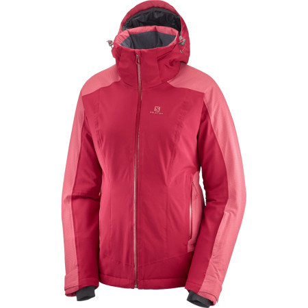 Damenjacke Salomon Brilliant Jkt W rosa RioRed/GarnetRose