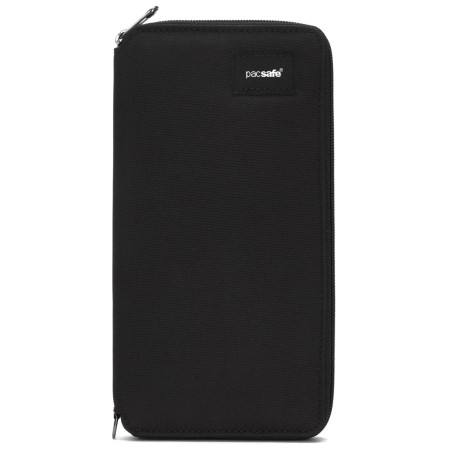 Geldbeutel Pacsafe RFIDsafe travel wallet schwarz Black