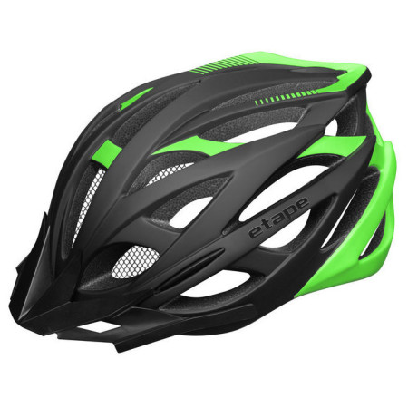 Helm Etape Magnum schwarz/grün černá/zelená mat