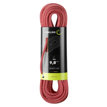 Seil Edelrid Boa 9,8mm 60m rot red (200)