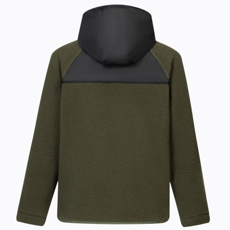 Kinder-Sweatshirt Regatta Munro Hybrid Jacket DarkKhak/Blk