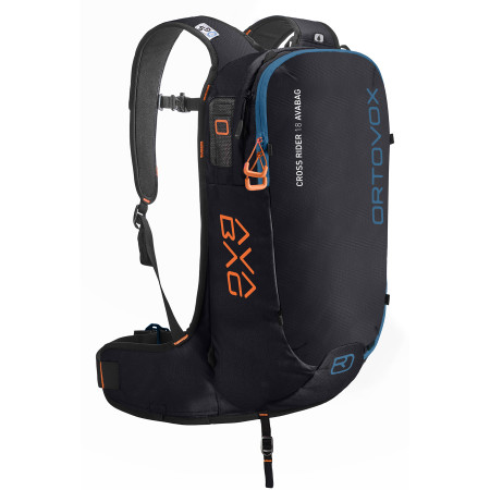 Lawinenrucksack Ortovox Cross Rider 18 Avabag Kit schwarz BlackRaven
