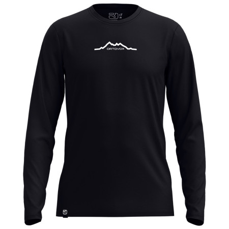 Herren-T-Shirt Ortovox 150 Cool Mountain Long sleeve schwarz Black Raven