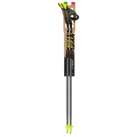 Nordic Walking Stöcke Fizan NW Carbon Pro Impulse grau