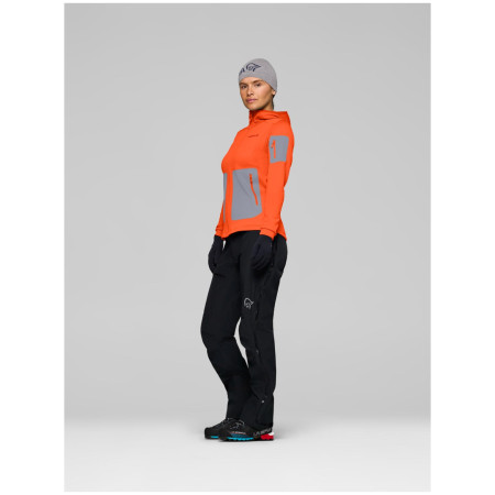 Damen Funktions-Sweatshirt Norrona falketind warm2 stretch Hood