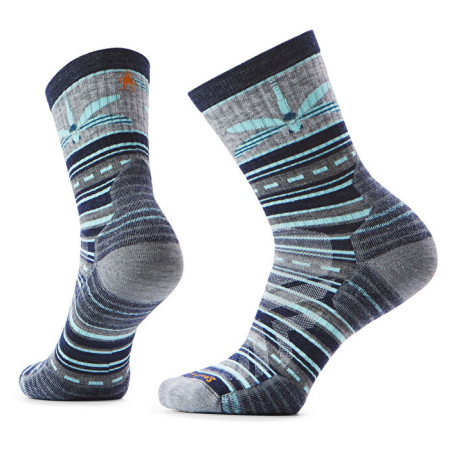 Damensocken Smartwool W Hike Targeted Cushion Dragon Stitch Mid Crew