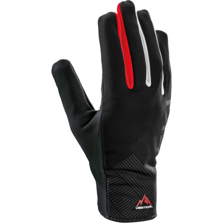 Skihandschuh Leki Guide Lite schwarz/rot black-red-white
