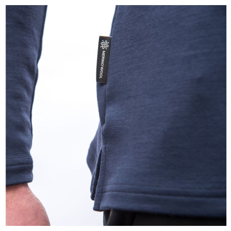 Herren-Funktionsshirt Sensor Merino Blend Typo deep blue