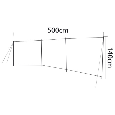 Seitenwand Bo-Camp Brendan - 2 díly
