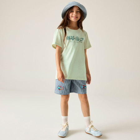 Kinder-T-Shirt Regatta Bosley OceanMist