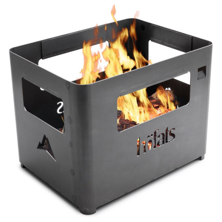 Feuerstelle Höfats Beerbox schwarz Corten steel