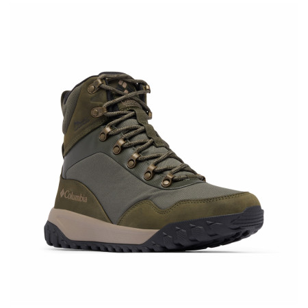 Herren Winterschuhe Columbia Burnsider™ Omni-Heat Infinity™ grün Deep Olive, Tangy Orange
