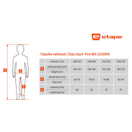 Kinderhose Etape Firn WS