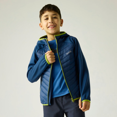 Kinderjacke Regatta Junior Andreson Hybrid Aviator Blue