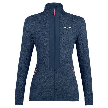 Damenjacke Salewa *Rocca 2 Pl W Fz blau/grau 3965 - navy blazer melange