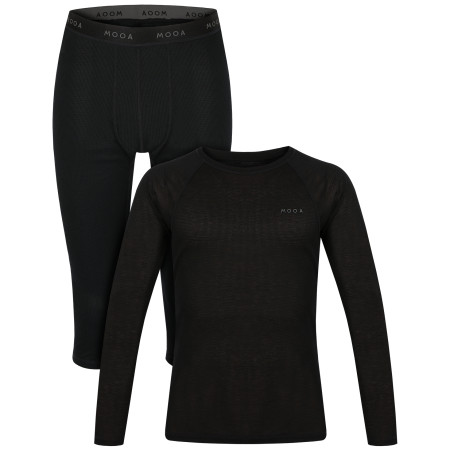 Herren-Set MOOA Singlebase Active schwarz Black