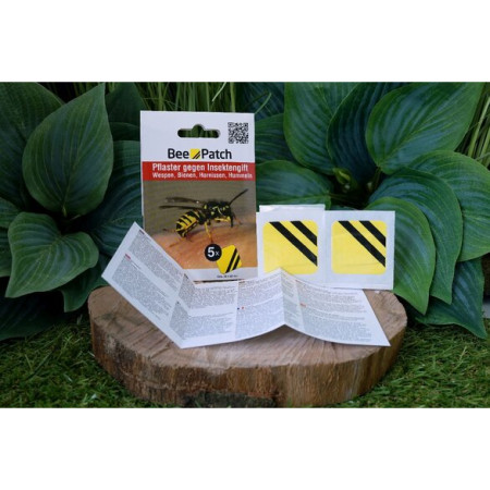 Selbstklebende Pflaster Bee Patch zur Behandlung von Bienen-/Wespenstichen
