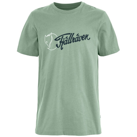 Herren-T-Shirt Fjällräven Archive Logo T-Shirt M grün Misty Green