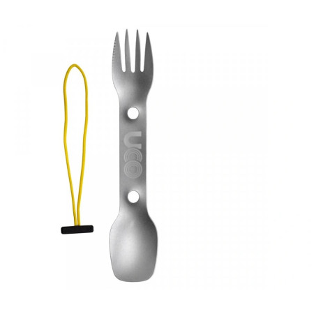 Spork UCO Titanium Utility Spork grau