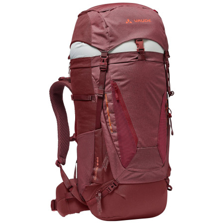 Damen Wanderrucksack Vaude Asymmetric 48+8 rot dark cherry