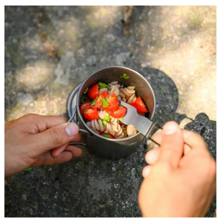 Besteckset GSI Outdoors Tekk Trio Folding Cutlery Set