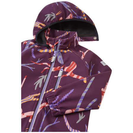 Kinder-Softshell-Jacke Reima Vantti Deep Purple