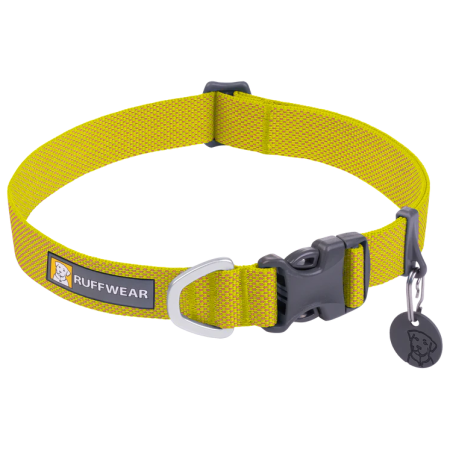 Hundehalsband Ruffwear Hi & Light™ Collar gelb Lichen Green
