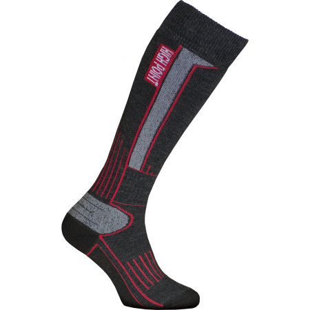 Kniestrümpfe High Point Glacier 2.0 Merino schwarz/grau Black/Grey
