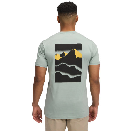 Herren-T-Shirt Black Diamond M Mountainscape SS Tee