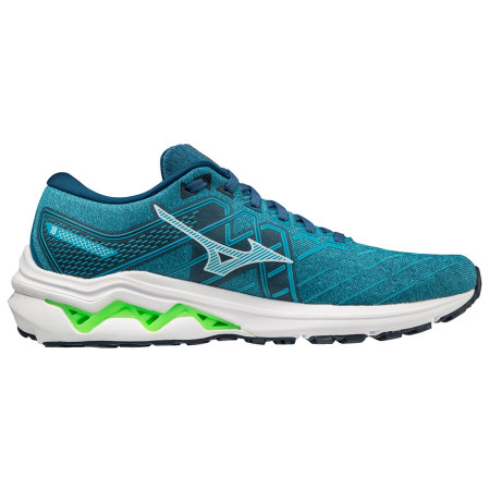 Herren Laufschuhe Mizuno Wave Inspire 18 blau Moroccan Blue/White/Gibraltar Sea