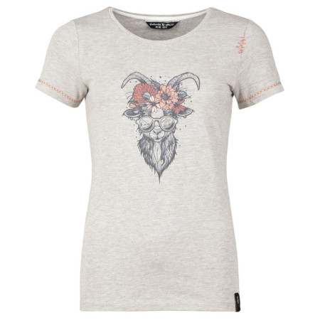 Damen-T-Shirt Chillaz Saile Alps Love grau grey melange