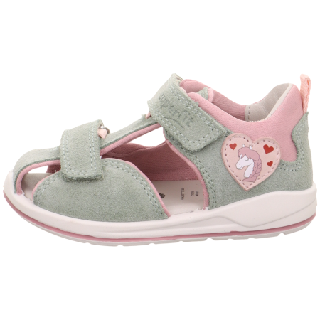 Kindersandalen Superfit Boomerang Green grün GRÜN