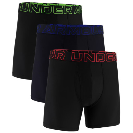 Herren-Boxershorts Under Armour Perf Tech 6in schwarz/grün Black