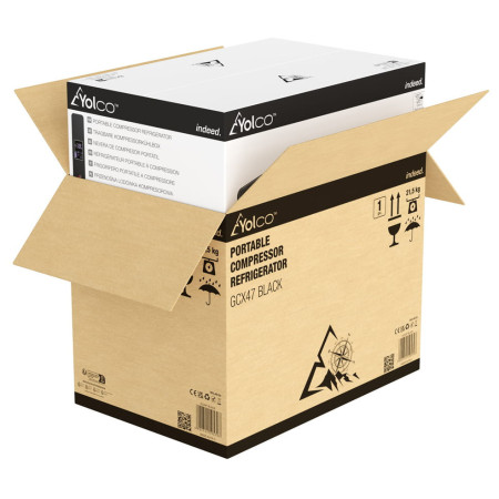 Kompressor-Kühlschrank Yolco GCX47