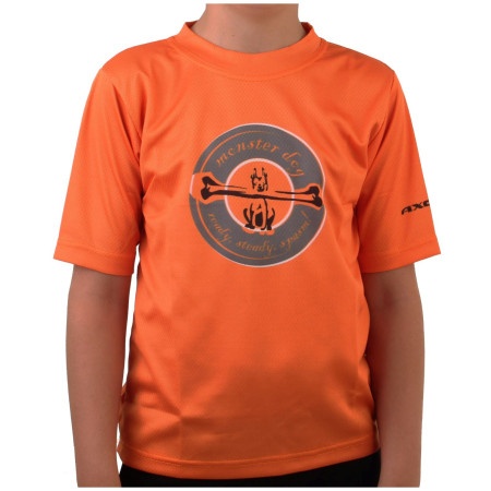 Kinder-Radtrikot Axon Monster JR orange